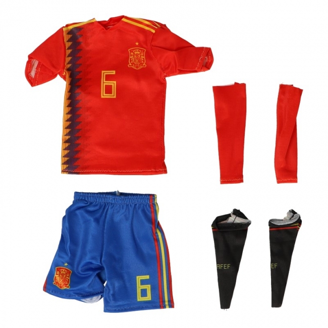 Spain National Team Jersey Set (Red) ZCWO - Machinegun